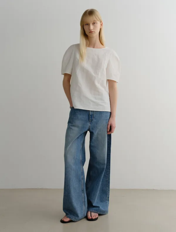Fonde Linen Blouse (White)