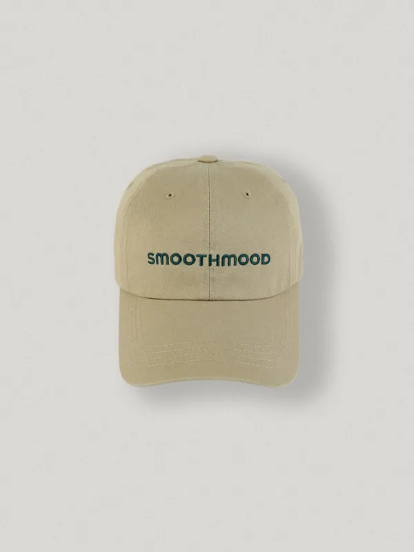 Beige Bold Logo Ball Cap (9th)