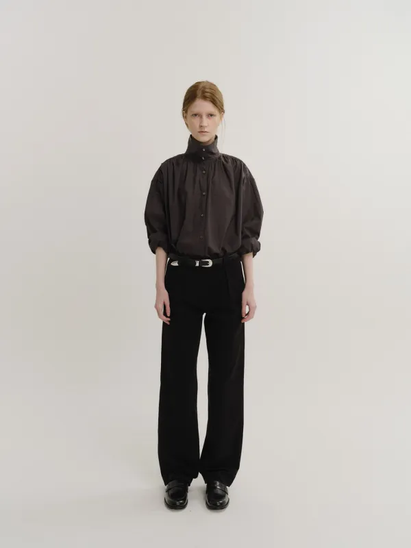 Heritage Cotton Pants (Black)