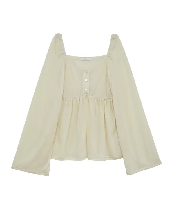 Shell Star Blouse (Ivory)