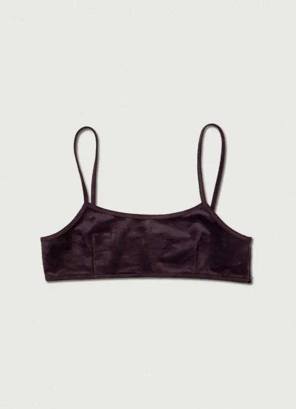 Near Suede Bustier [burgundy]