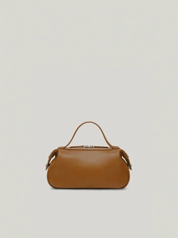 NADEL ZIP TOTE BAG (TAWNY BROWN)