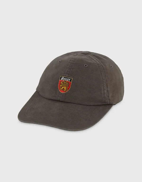 SPORT WASHED CANVAS CAP / Brown