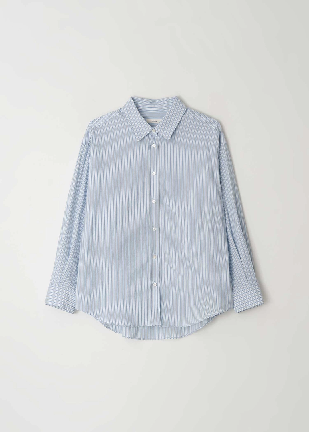 더라이 [3차] Back Shirring Shirt(Blue) 상품 이미지 1