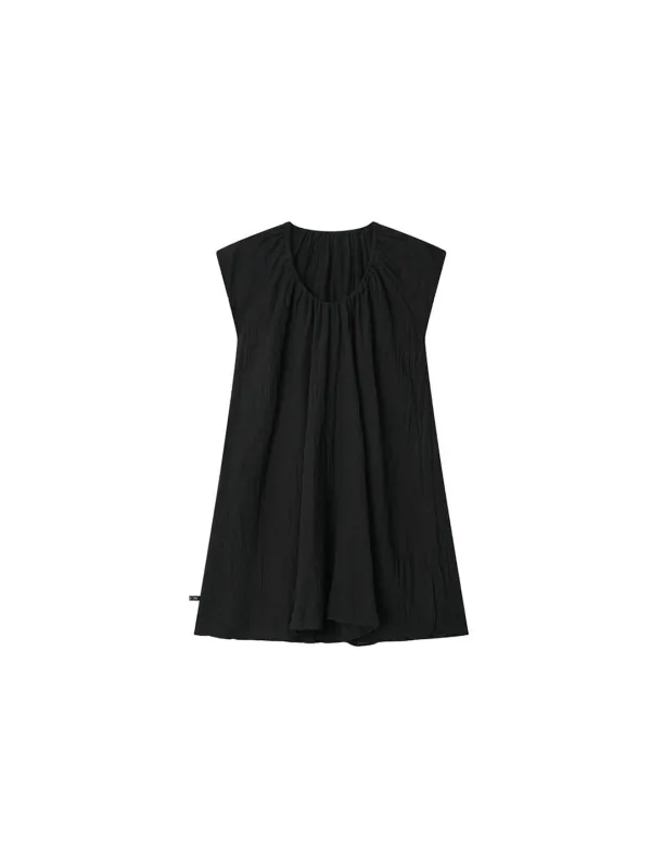 MONESI TOP DRESS BLACK