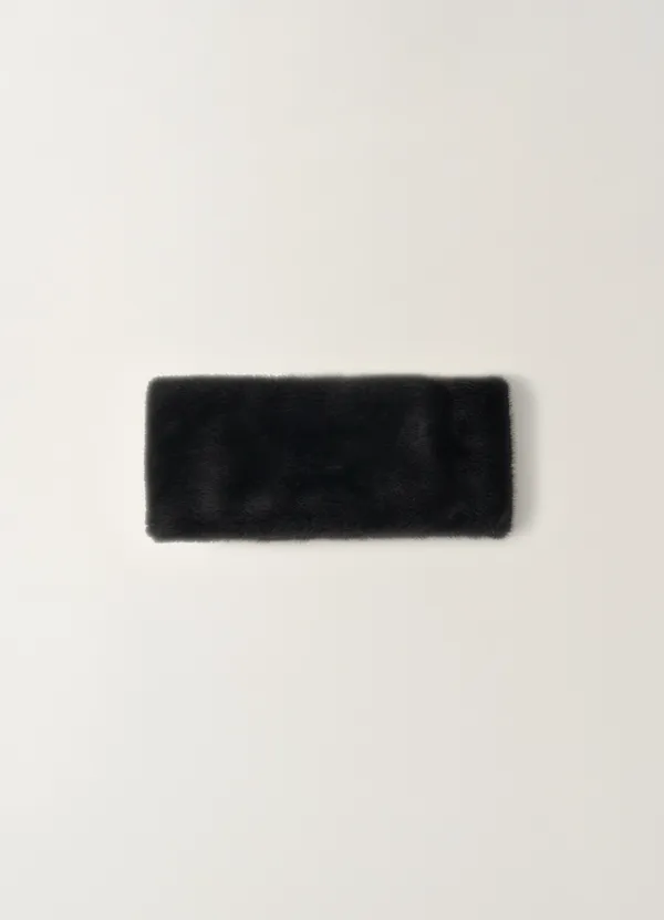 Moi fur scarf (Black)