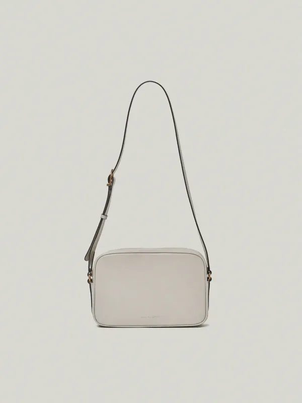 BASE CROSSBODY BAG (MISTY WHITE)