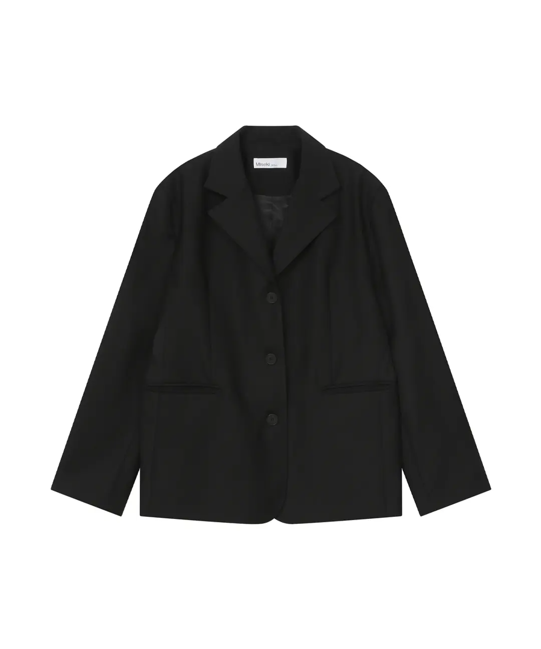 미세키서울 Classic over blazer BLACK 상품 이미지 1