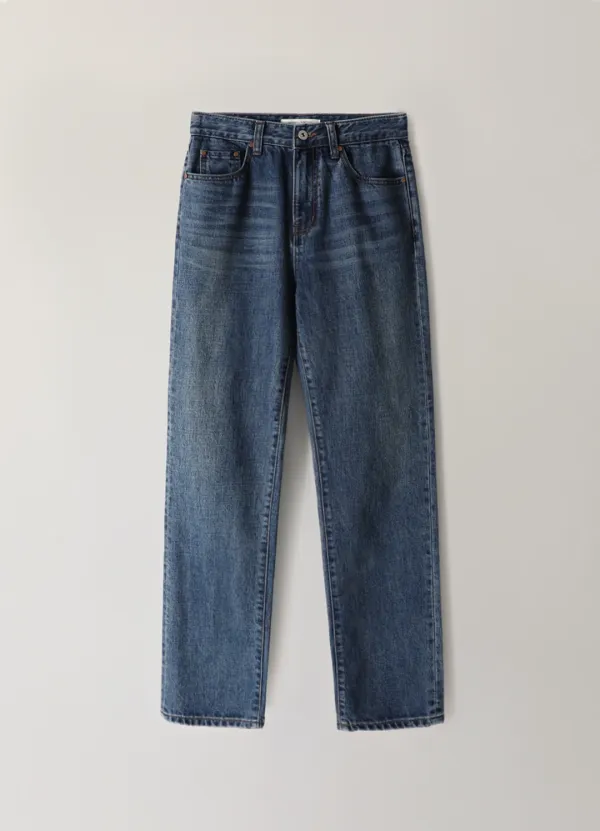 2ND / Toi regular fit denim (Blue)