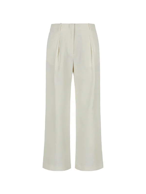 SKIRT LAYERED PANTS (LIGHT YELLOW)