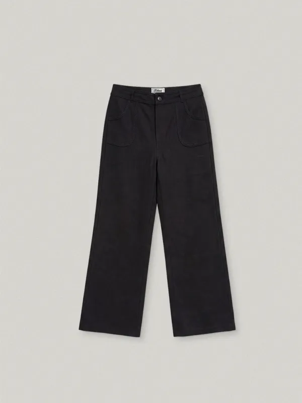 NOIR LINEN PANTS - BLACK노아르 린넨 팬츠