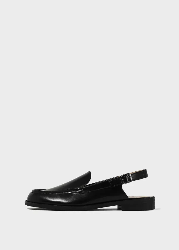 SLING BACK LOAFER  [C3S05 BK]