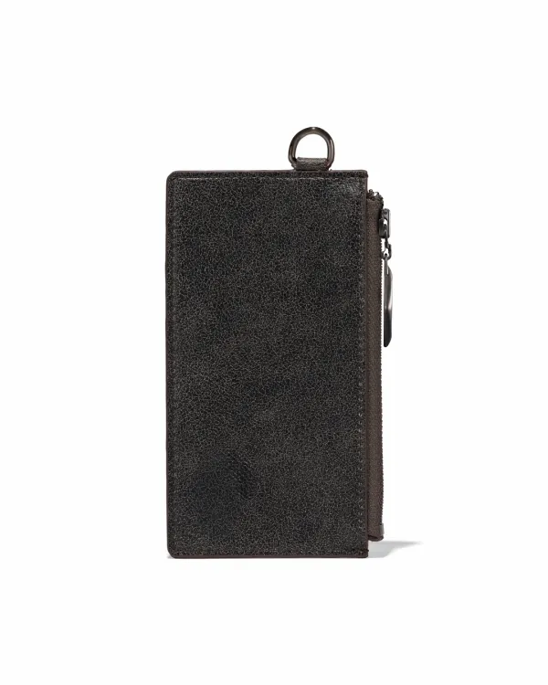 LEATHER CARD HOLDER_DARK BROWN