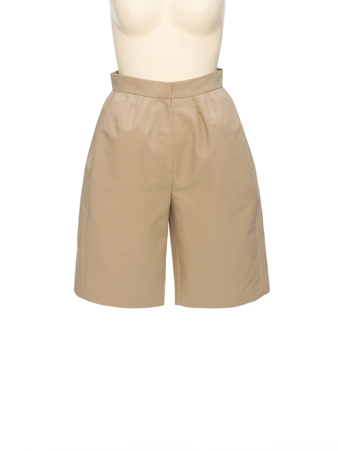 푸쉬버튼 SS26 BEIGE VOLUME BERMUDA PANTS 상품 이미지 1