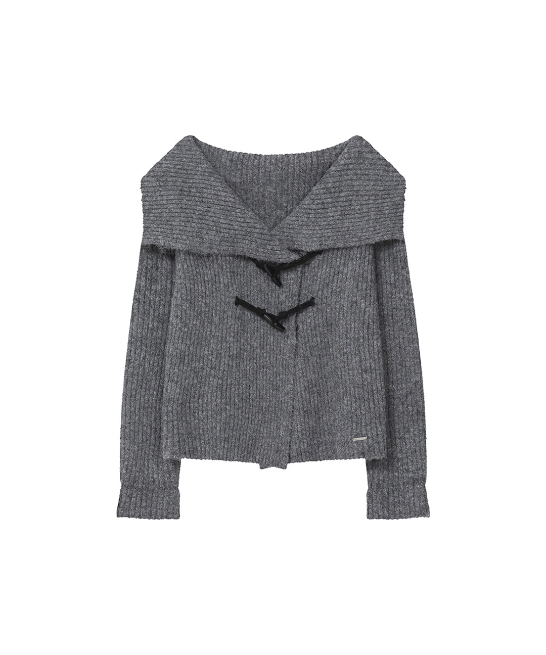 미세키서울 Toggle knit cardigan CHARCOAL 상품 이미지 2