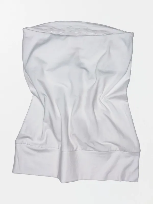 Tabloids Tube Top White