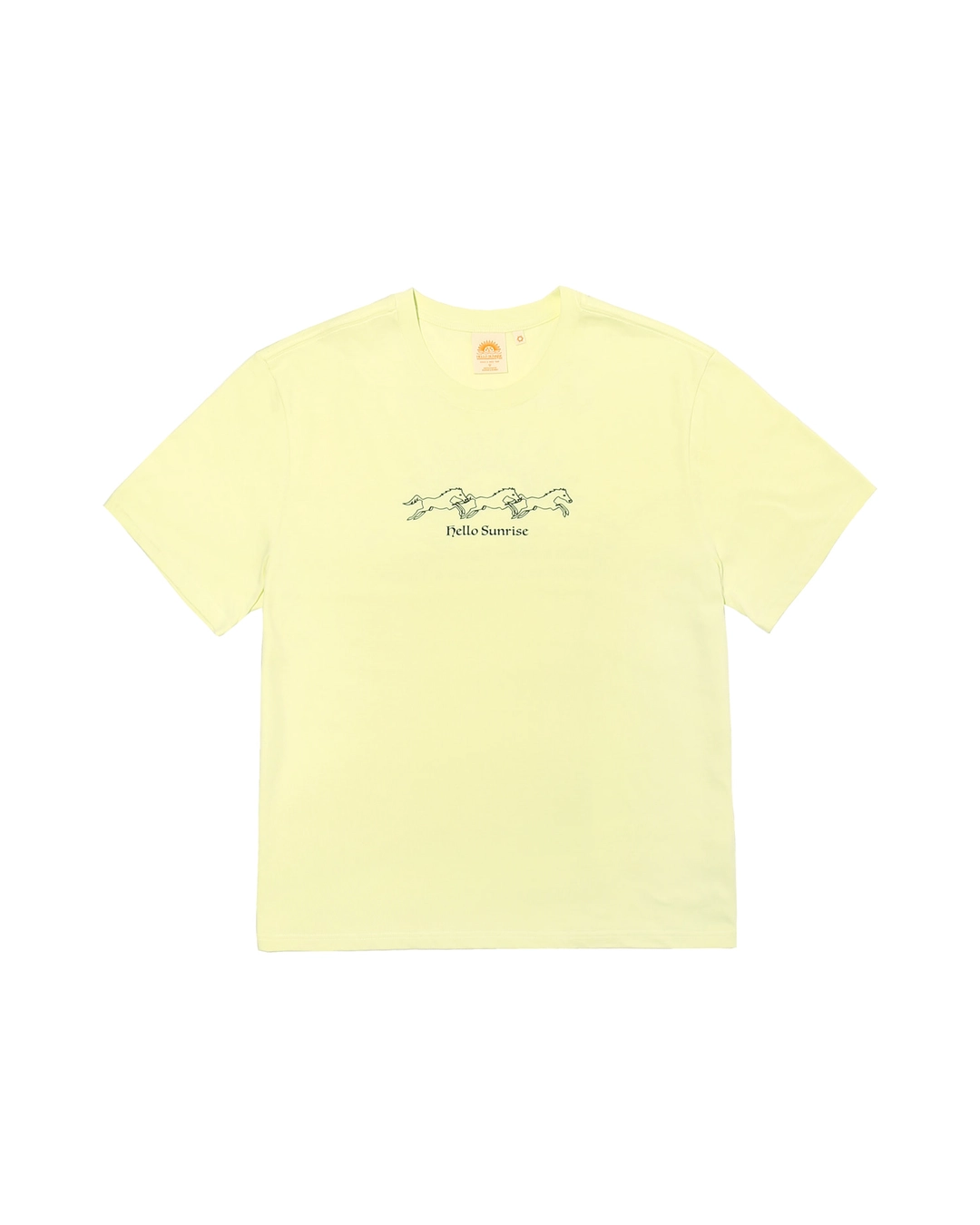 헬로선라이즈 HS Travelling Horse Tee _Pale Green 상품 이미지 2