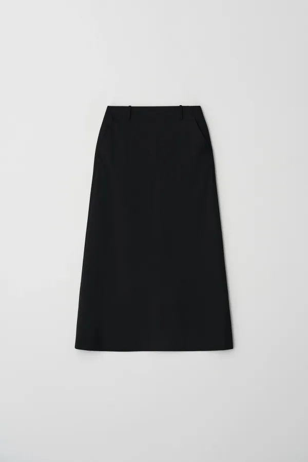 [3rd] Maxi Semi A-Line Skirt