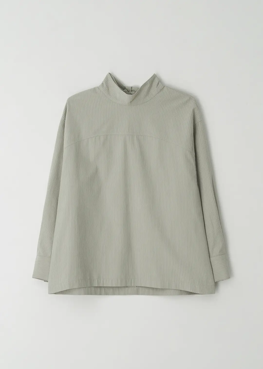 더라이 Scarf Neck Blouse(Mint) 상품 이미지 3