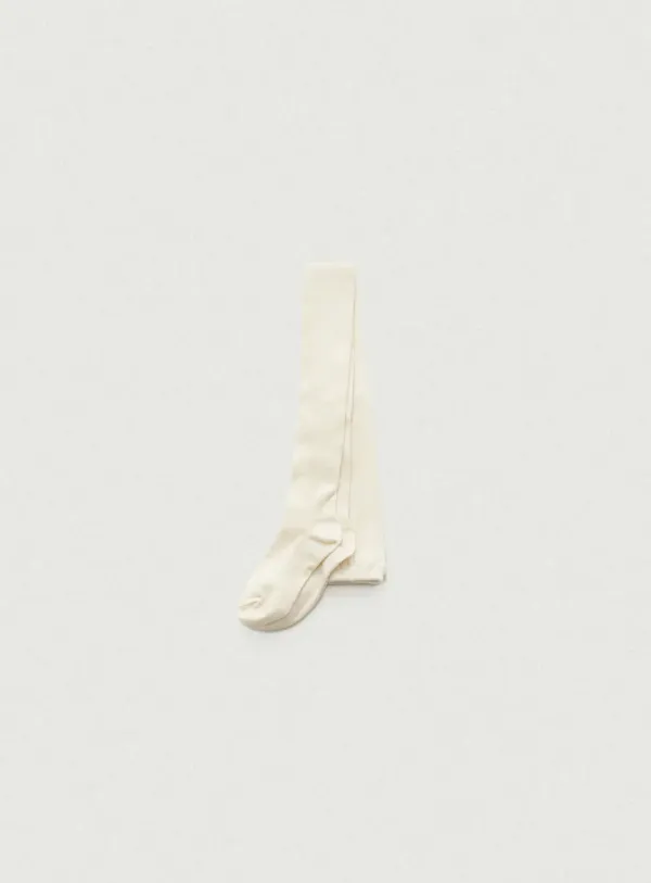 Ribbed Knit Tights