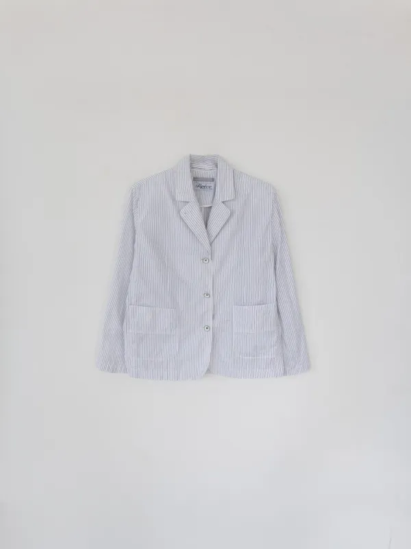 Lume Single Jacket (Stripe blue)