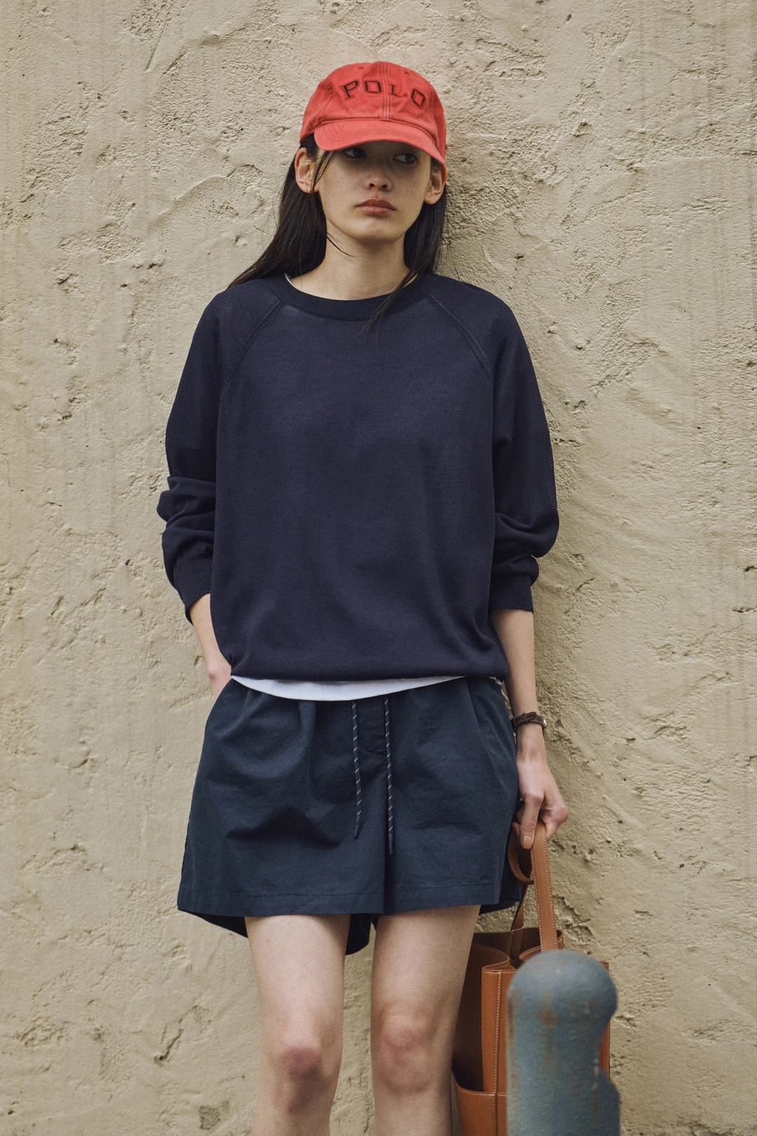 세이지먼트 SUMMER PICNIC ROUND KNIT_NAVY 상품 이미지 2