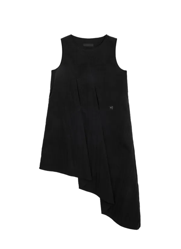 Glide Nylon Pintuck One-piece [ Black ]