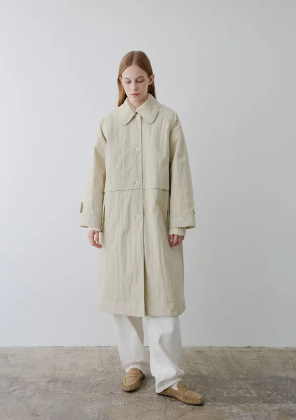 [9월 17일 이후 순차배송] Mused Mirabelle Coat - Beige