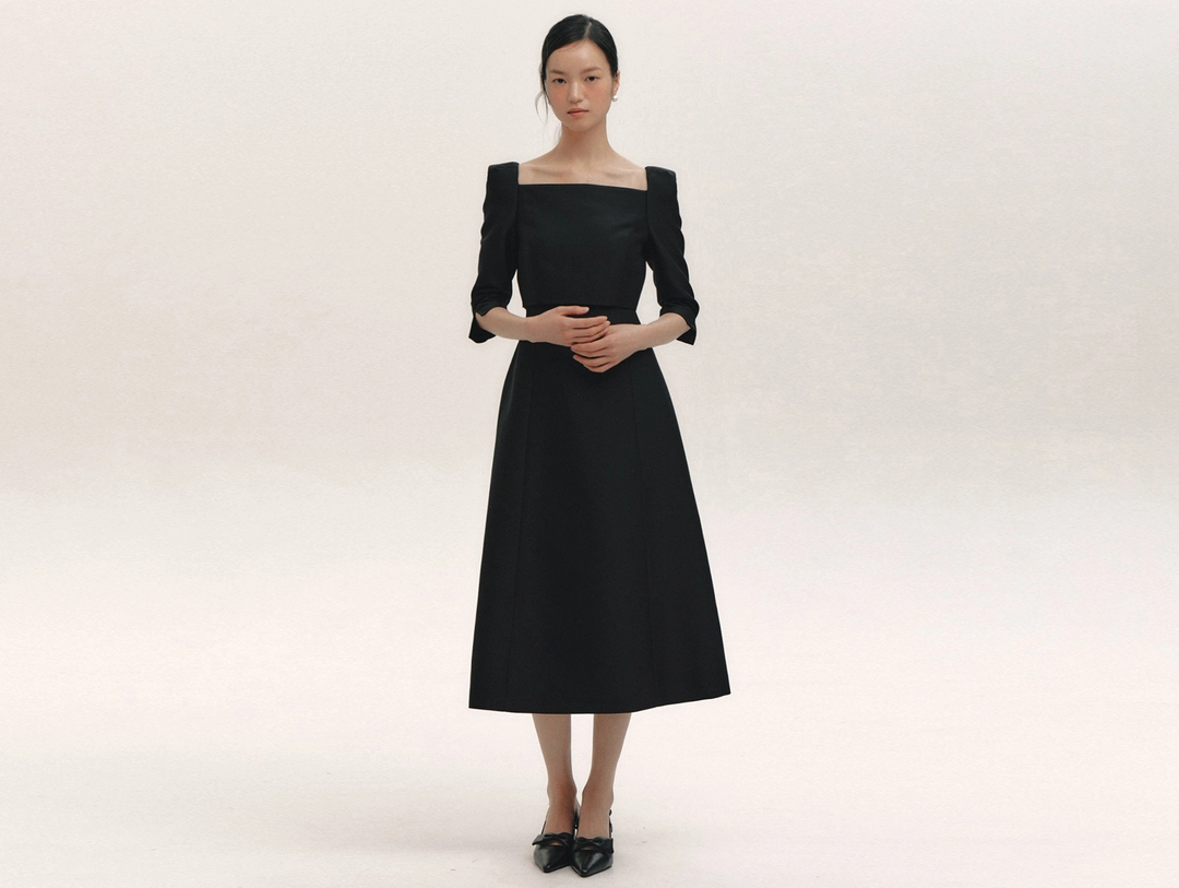 플로움 Essential Overlay Dress(3color) 상품 이미지 3