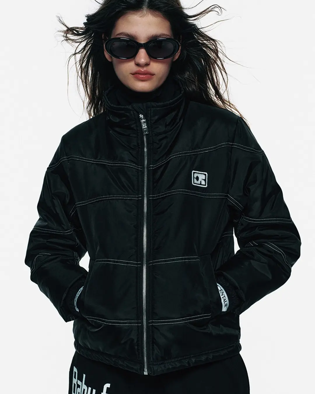 센토르 CENTAUR RIDER PADDED JUMPER_BLACK 상품 이미지 2