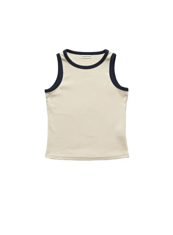 RIM TANK / CREAM 