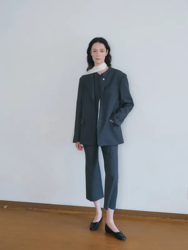소브르 모듈 라운드 자켓