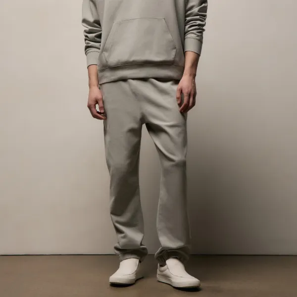 Italian Knit Sweatpant - Fog