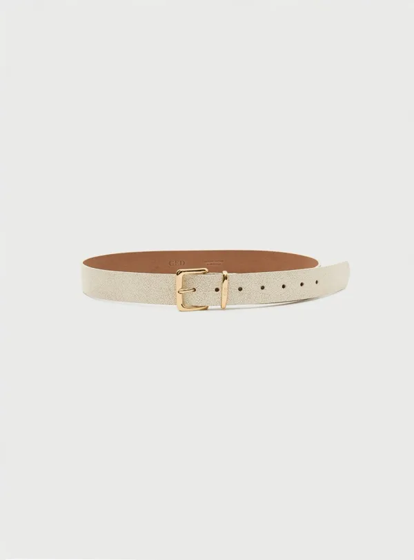 [3RD] CLASSIC SQUARE BELT - VINTAGE IVORY
