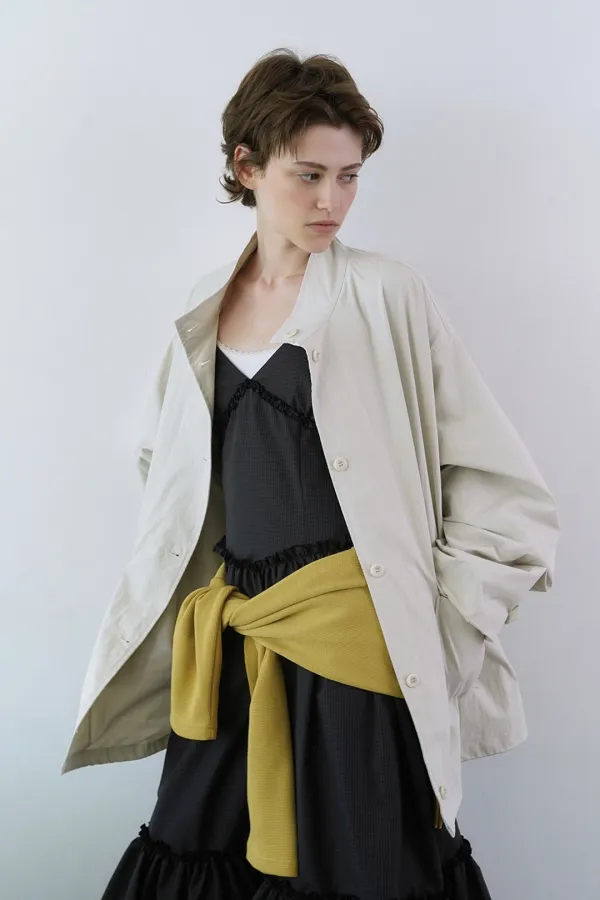Cove half trench jacket_light khaki