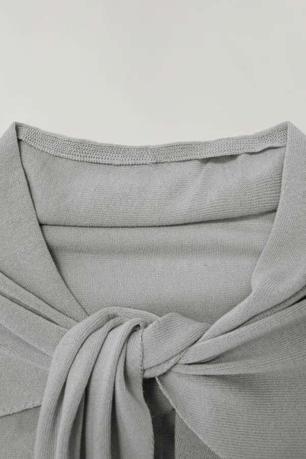 COSIA LINEN SHAWL MUFFLER_NAVY
