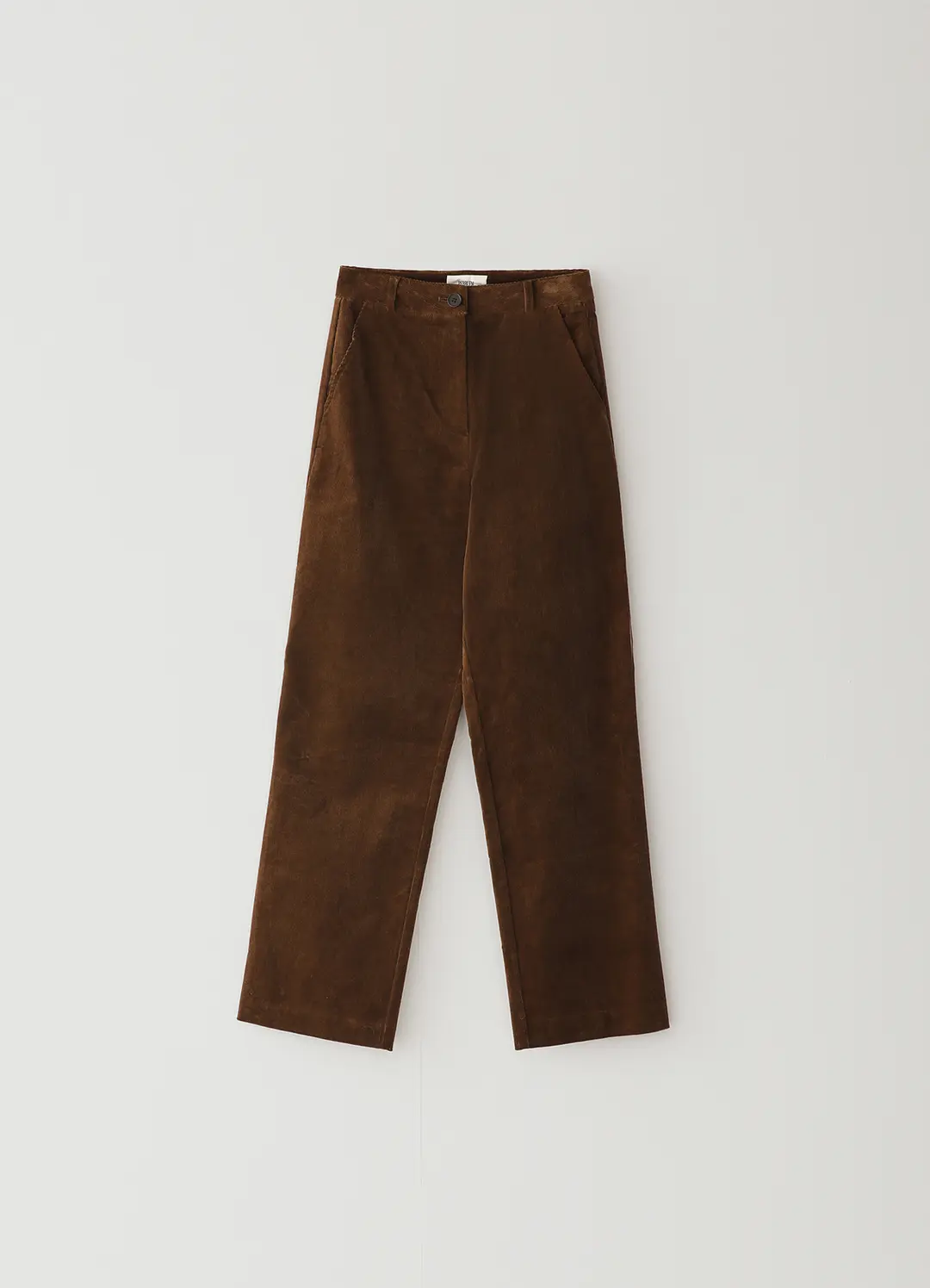 페블엠 Corduroy Span Pants - Brown 상품 이미지 1
