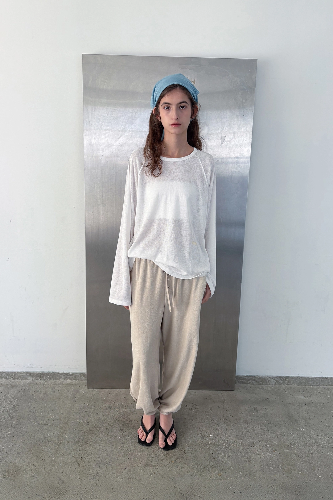 포에트 서울 [Restocks]airy raglan t-shirt_white 상품 이미지 1