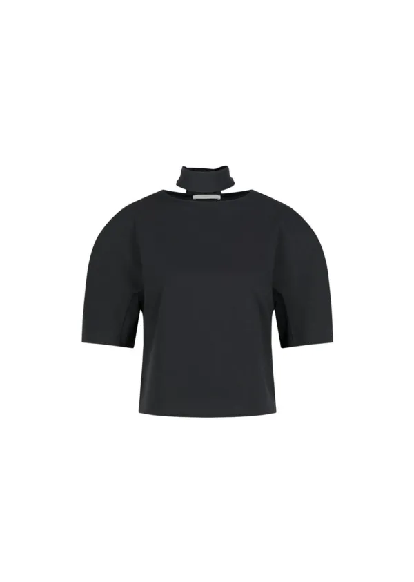 [예약주문] Padded Jersey Top, Charcoal