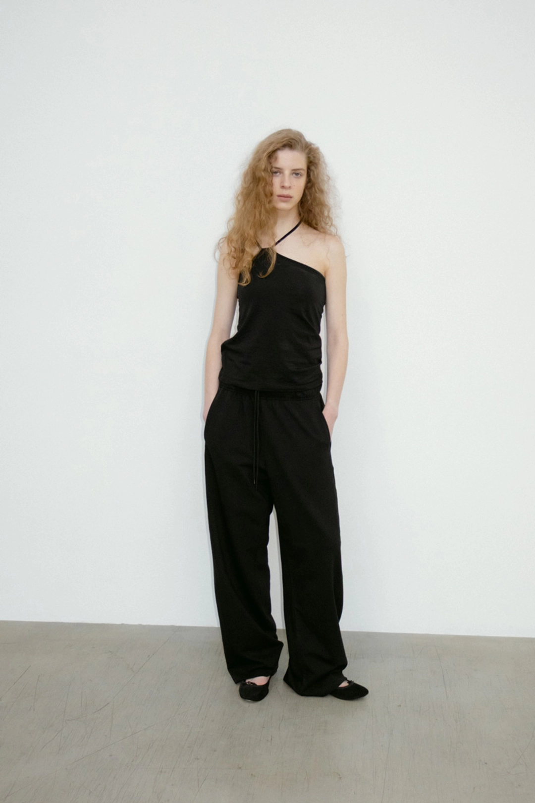 리포스 STRAP CAMI TOP (BLACK) 상품 이미지 2