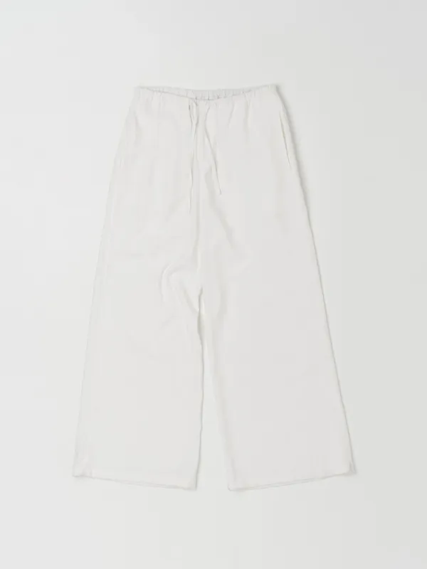SUMMER WIDE LEG PANTS IN WHITE
