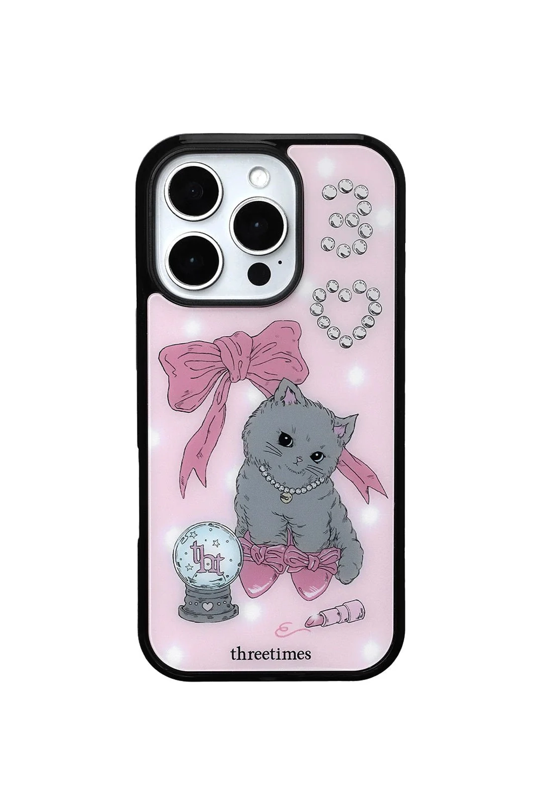 쓰리타임즈 Merry kitten iphone case 상품 이미지 1