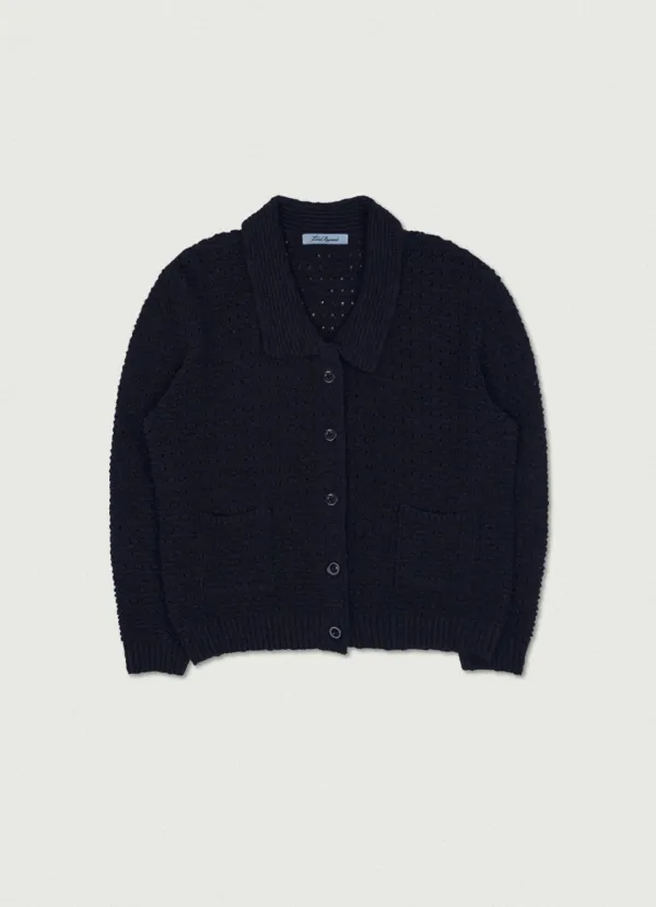 Summer Bowl Cardigan [navy]