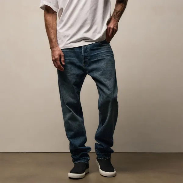 Skater Selvedge Denim Pant - Blue Pacific