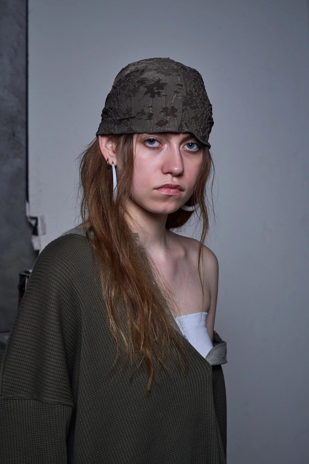 뎁크 SCARF TURBAN - KHAKIBROWN 상품 이미지 1
