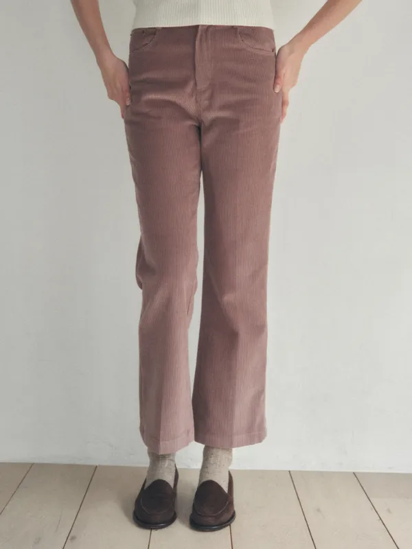 [New Color] Corduroy boots-cut pants_2color
