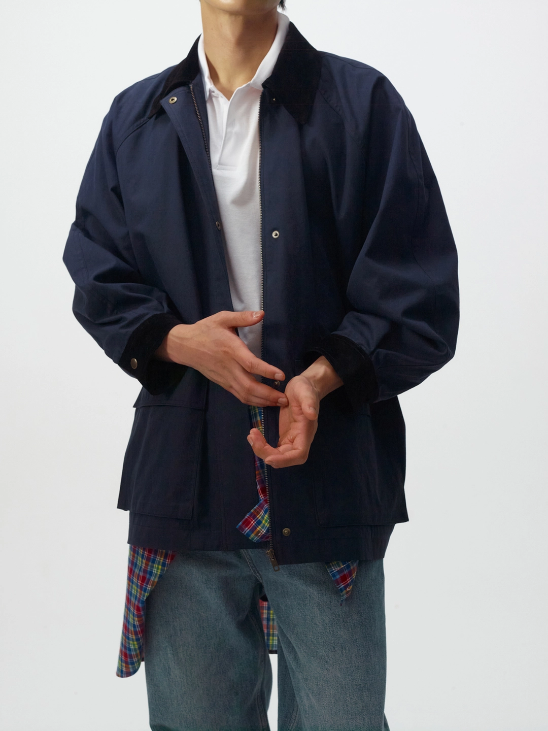리본빛 Miran Jacket - Oat Gray 상품 이미지 2