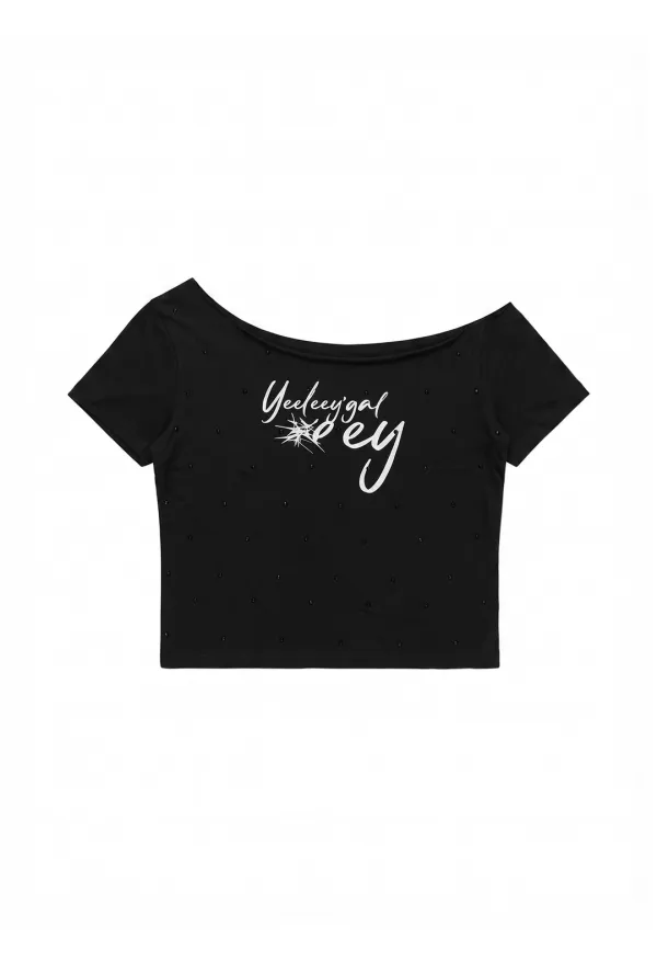 (REMIX) CUBIC T-SHIRT BLACK