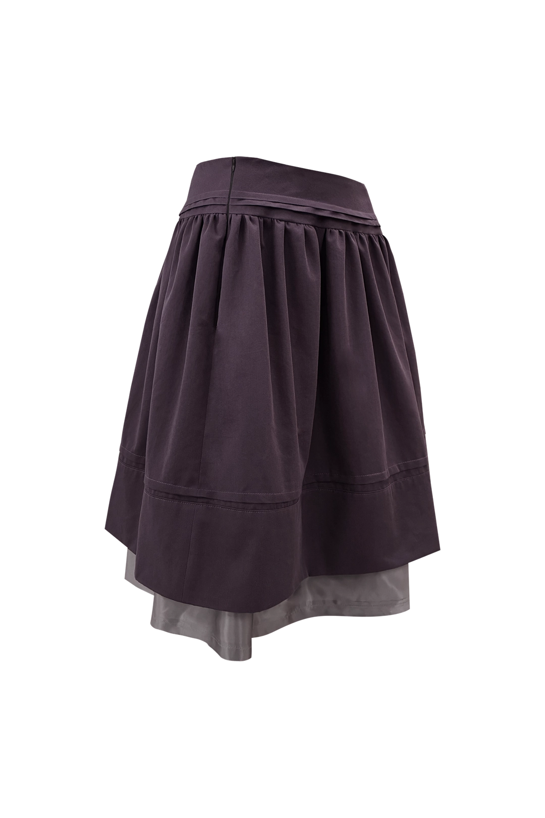 체메씨 SHY LAYER SKIRT (PURPLE) 상품 이미지 2
