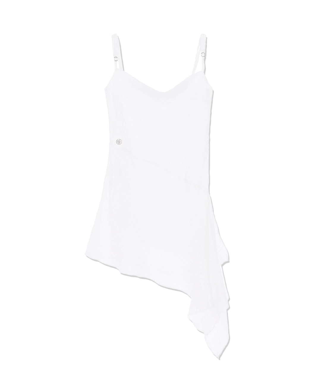 로제프란츠 Drape Unbalance Mini Dress [White] 상품 이미지 3